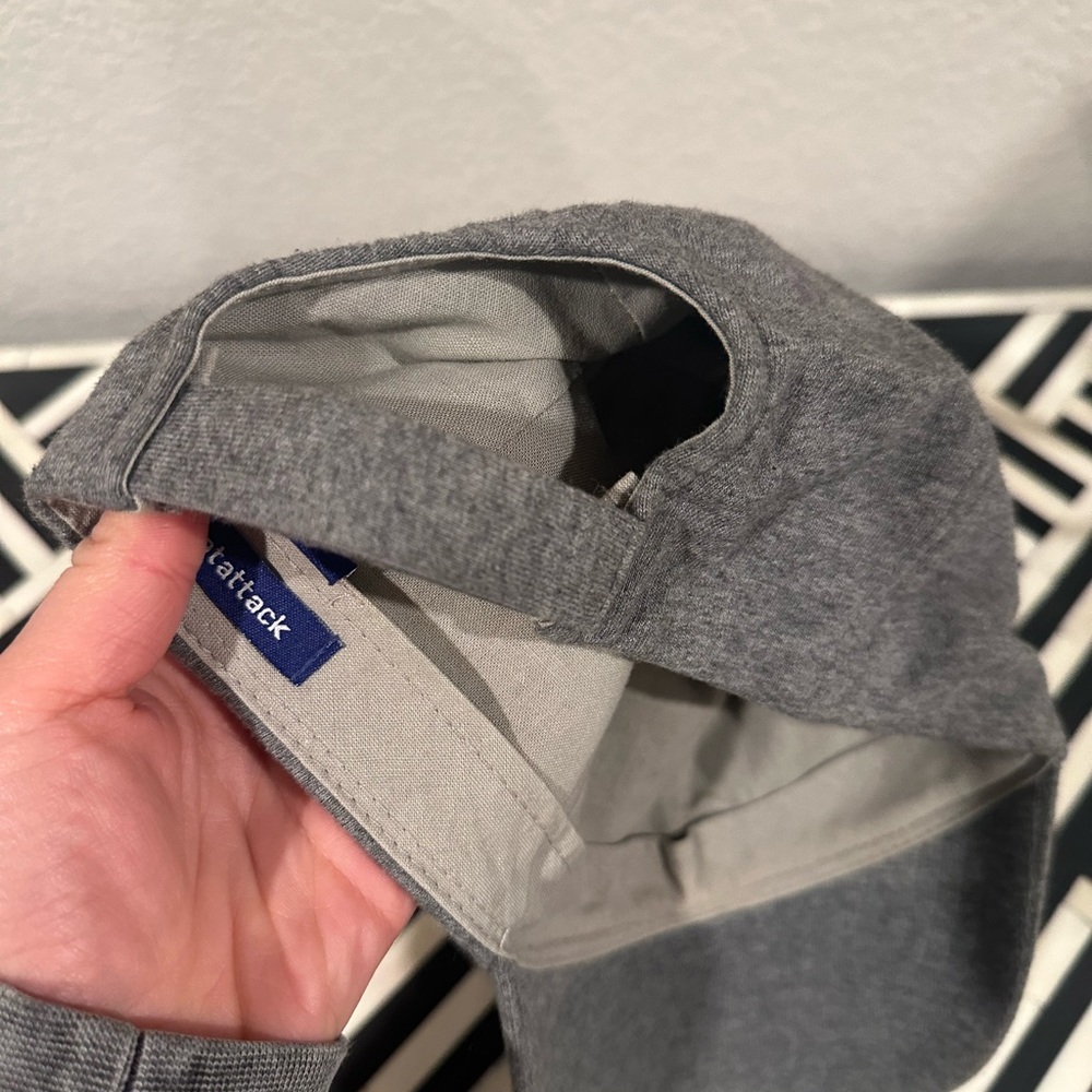 Hat Attack Baseball Cap Gray - image 4